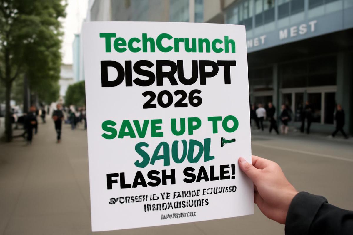 Descuentos de hasta $400 en entradas para TechCrunch Disrupt 2026 hasta mañana