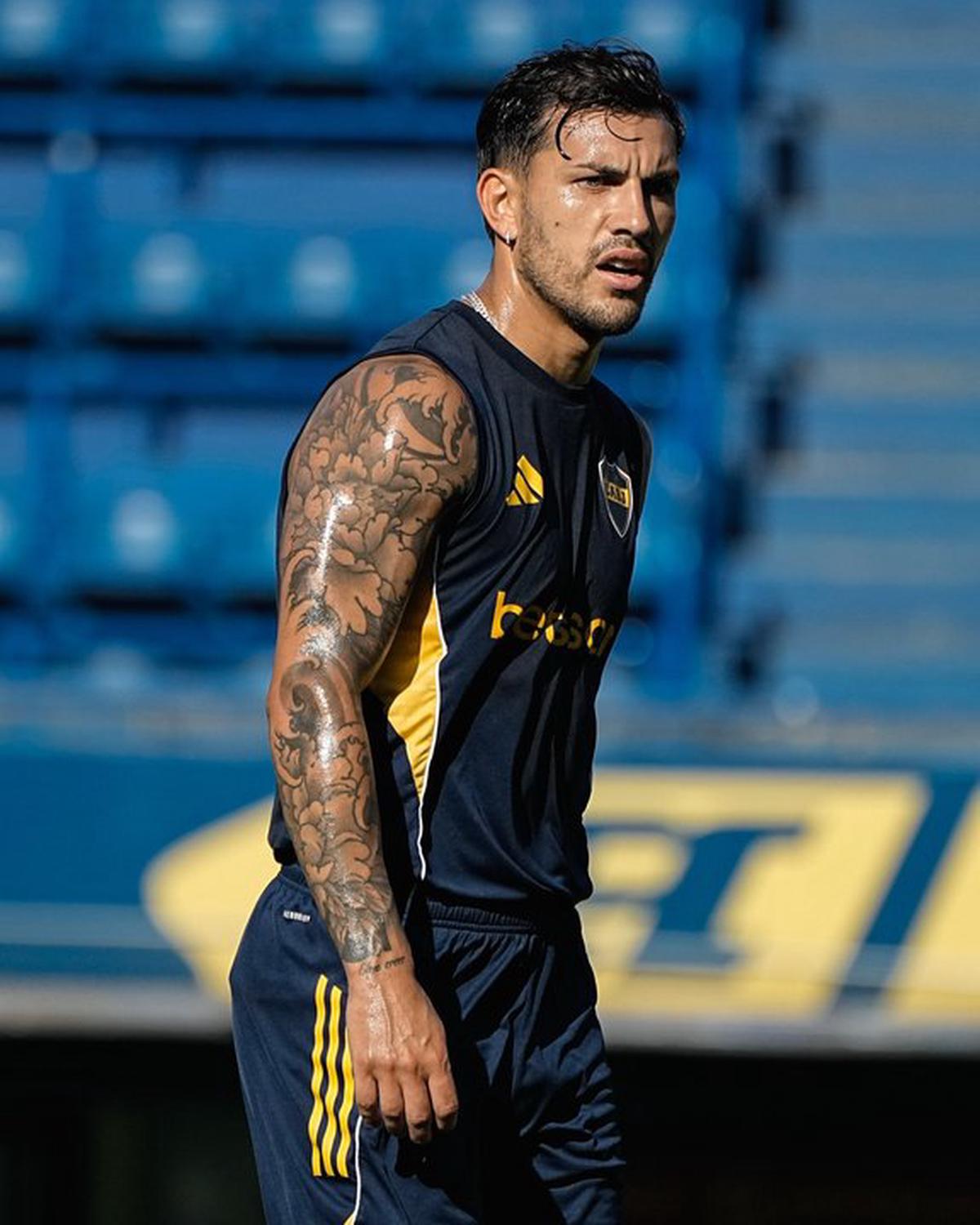 Leandro Paredes, mediocampista de Boca. (Foto NA: @BocaJrsOficial)