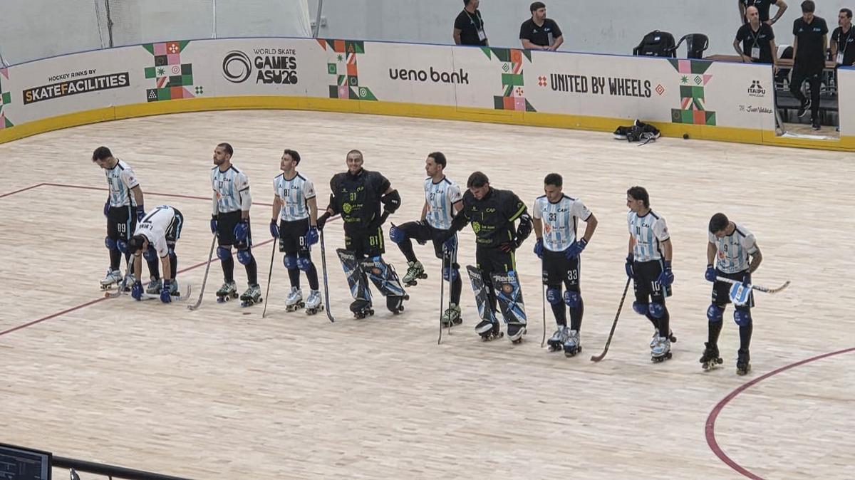 Argentina sueña en el Mundial de hockey sobre patines (Foto: Mario Celedón)