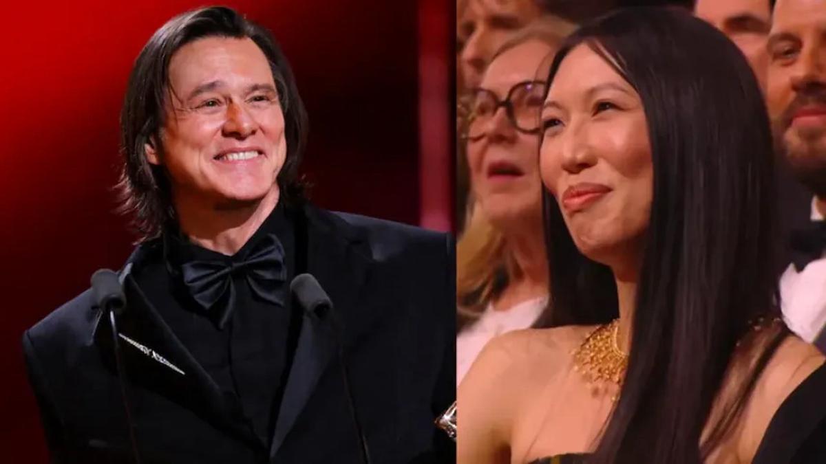 Jim Carrey y Min Ah.