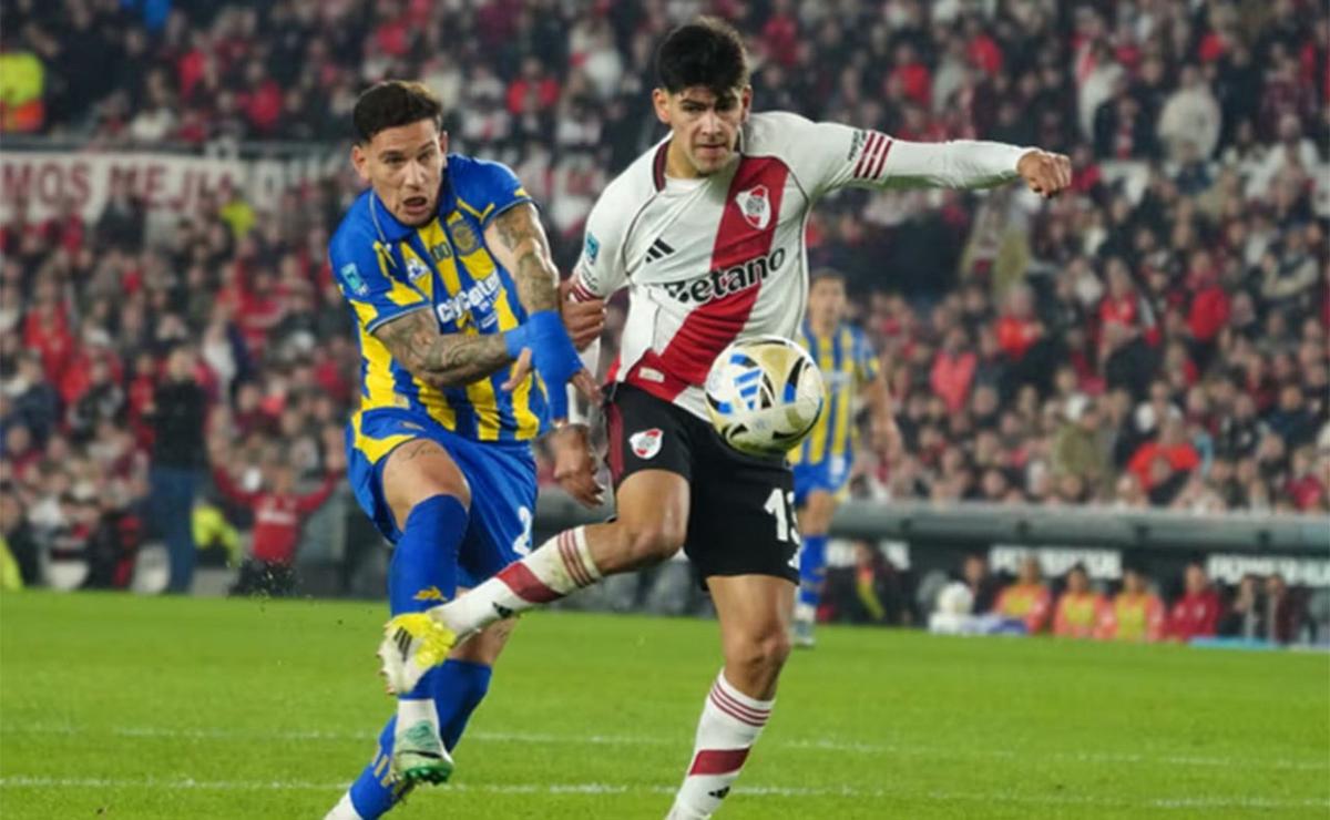 River Plate vs. Rosario Central. Semifinal Torneo Apertura 2026.
