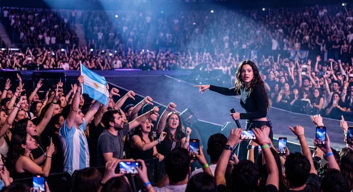 Rosalía genera polémica entre chilenos y argentinos tras su reciente show en Chile