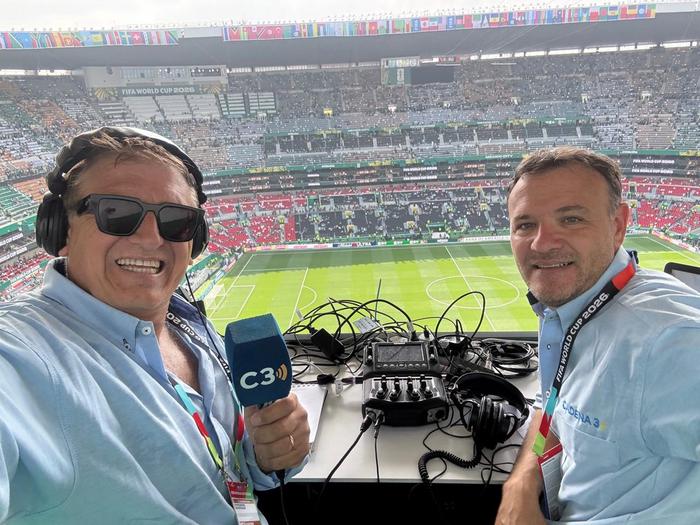 Arrancó el sueño mundialista: la caminata de Cadena 3 al mítico Estadio Azteca