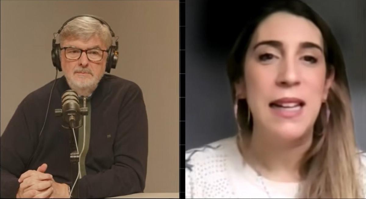 Daniela Buján, creadora de la plataforma Auroria, entrevistada por Sergio Suppo.