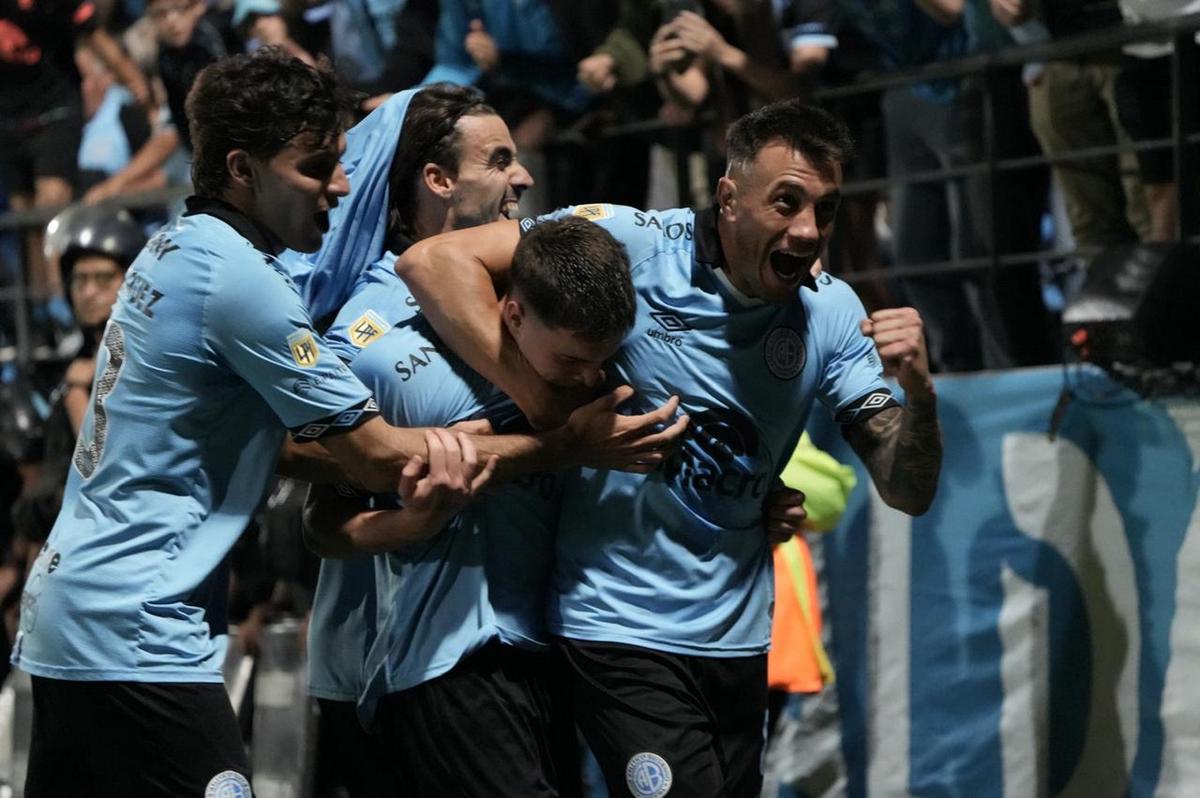 FOTO: Jeremías Lucco grita con alma y vida su gol (Foto: Daniel Cáceres)