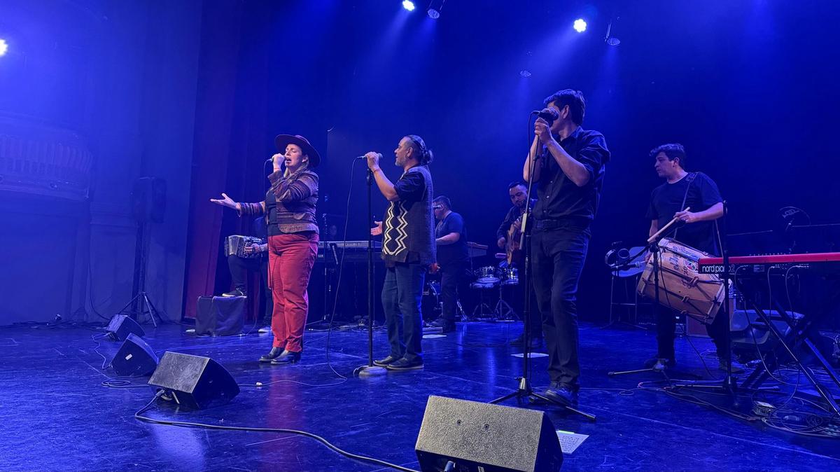 El Indio Lucio Rojas en el festejo por el Día de San Jeronimo. 