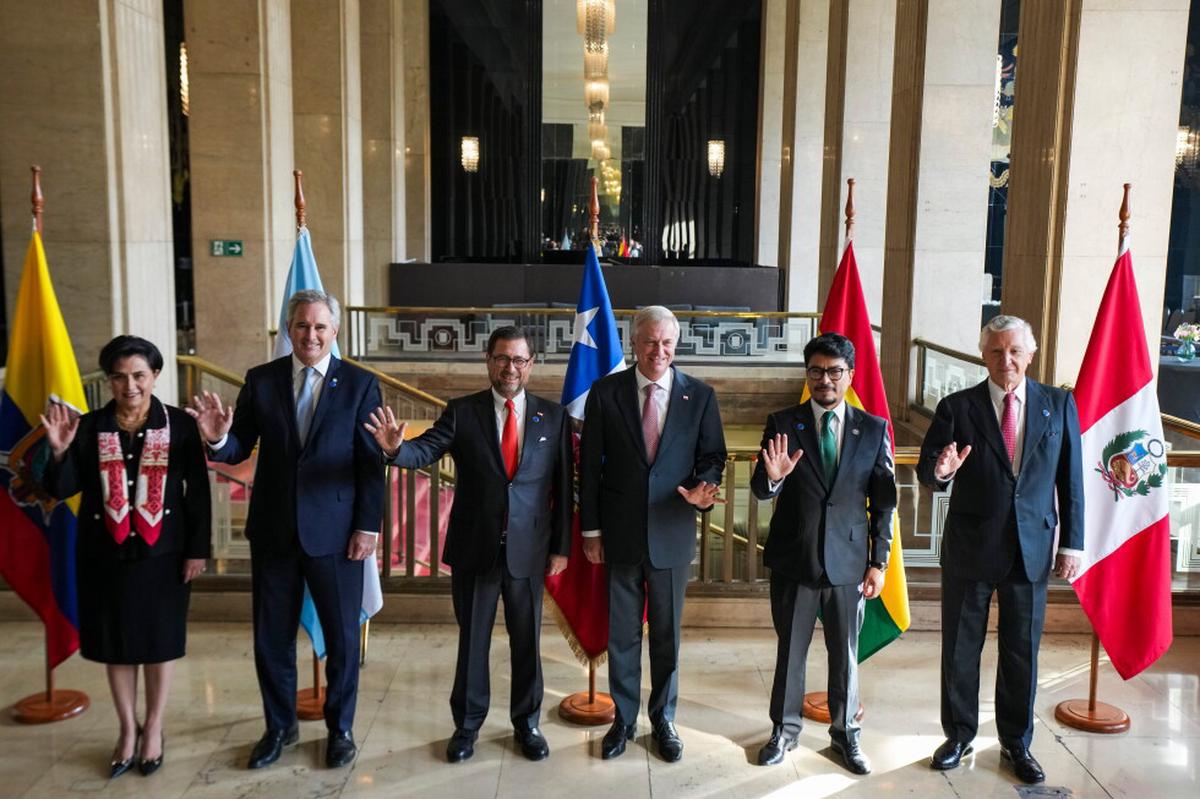 Chile, Argentina, Perú, Ecuador y Bolivia sellan un compromiso para frenar el crimen organizado