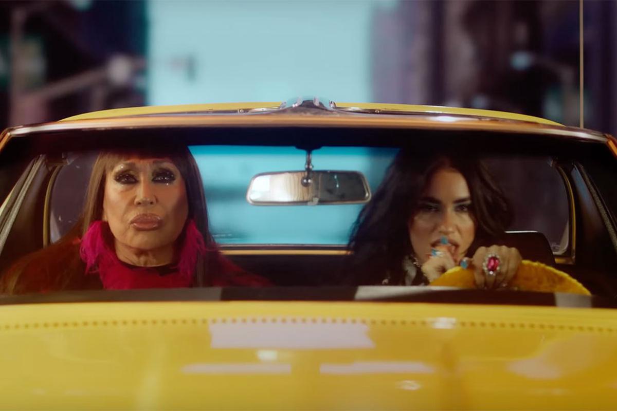 Lali y Moria Casán.