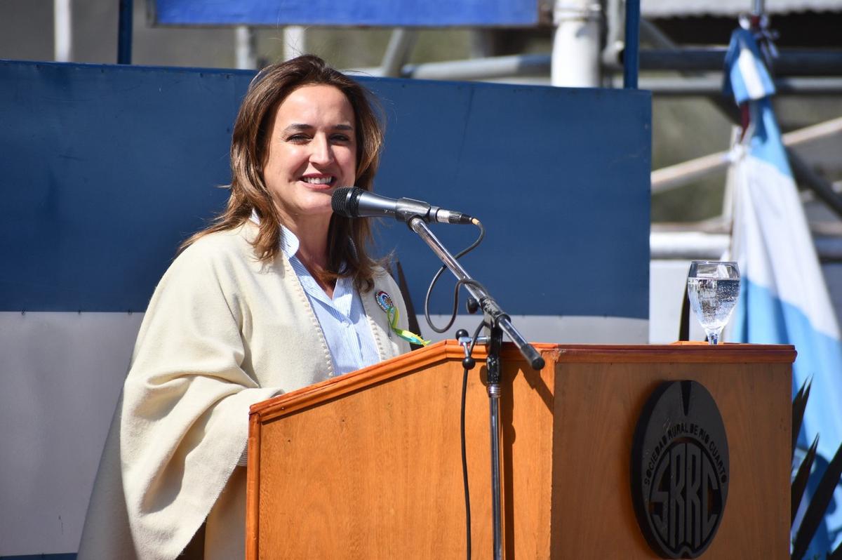 FOTO: Apoyo. La vicegobernadora de Córdoba estuvo en el acto.