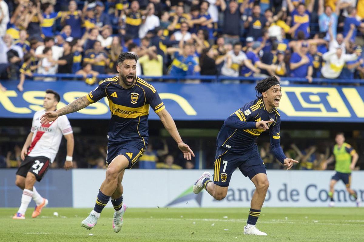 Boca se quedó con el triunfo en el último Superclásico.