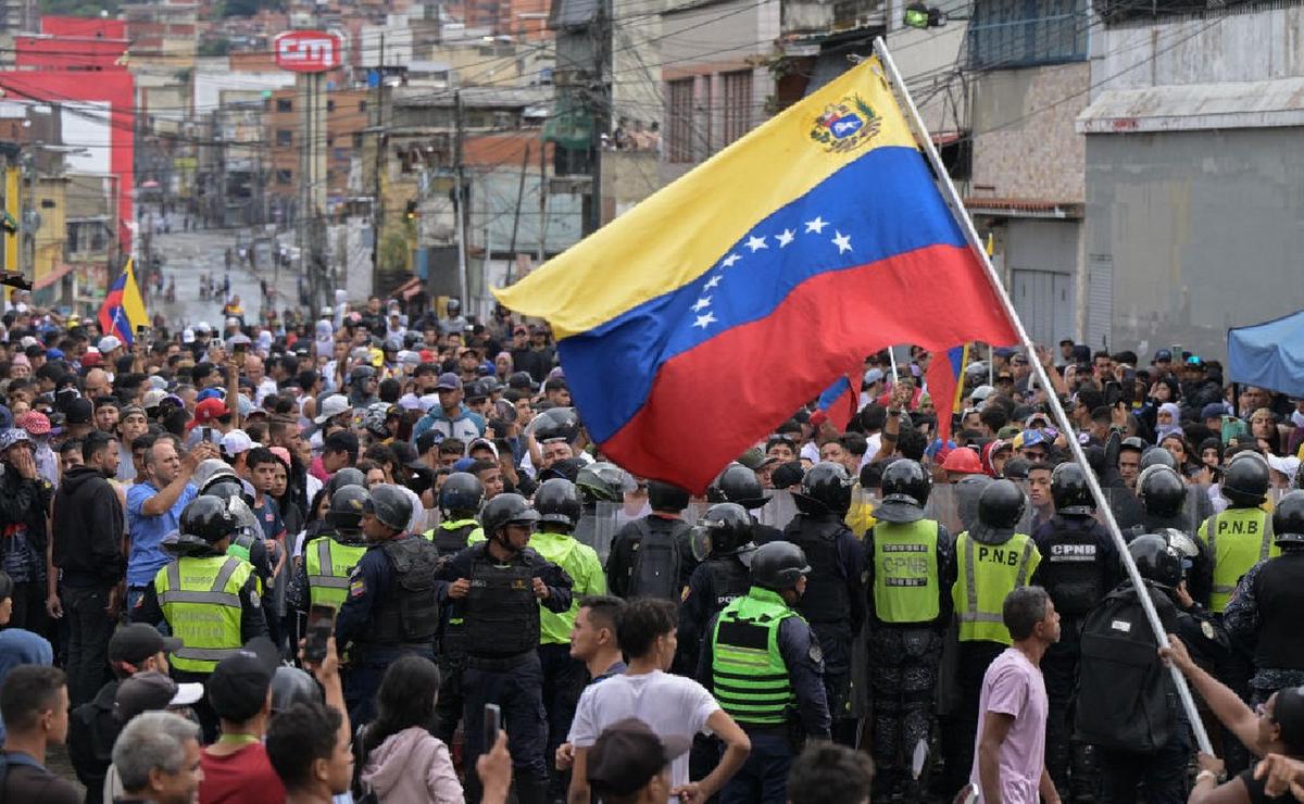 FOTO: Protestas en Venezuela. (Foto: CNN)