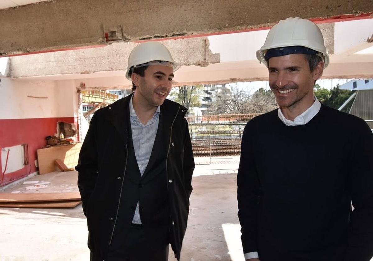 Stéfano Di Carlo y Manu Vidal, el hombre de Santiago Caputo (Agencia NA-Redes)