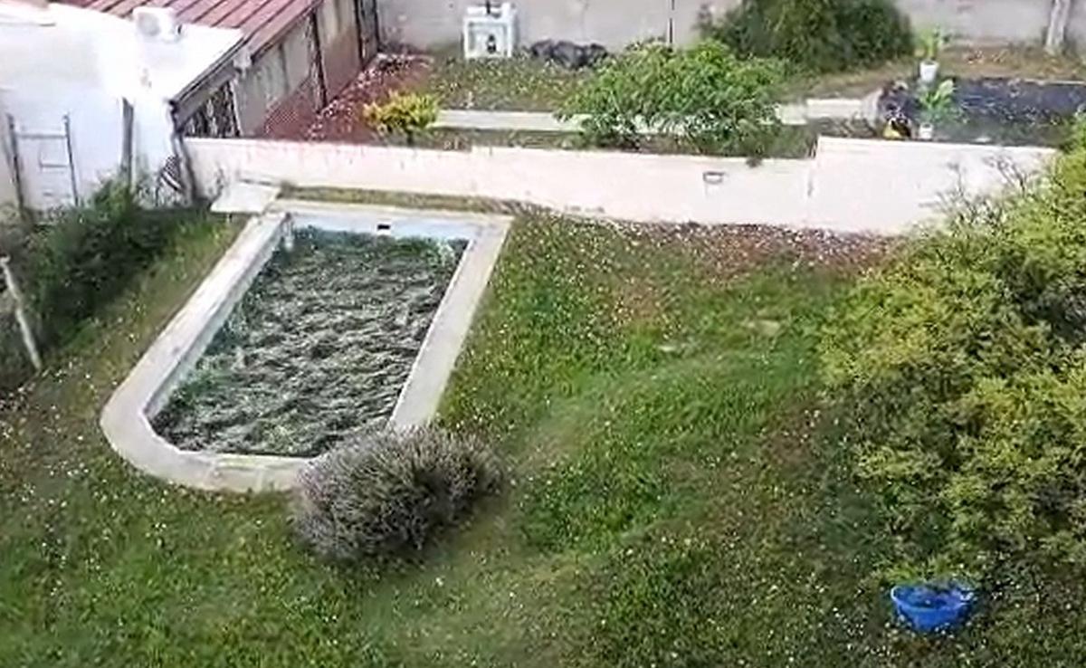 El paso de la tormenta por Alta Gracia. (Foto: captura de video)