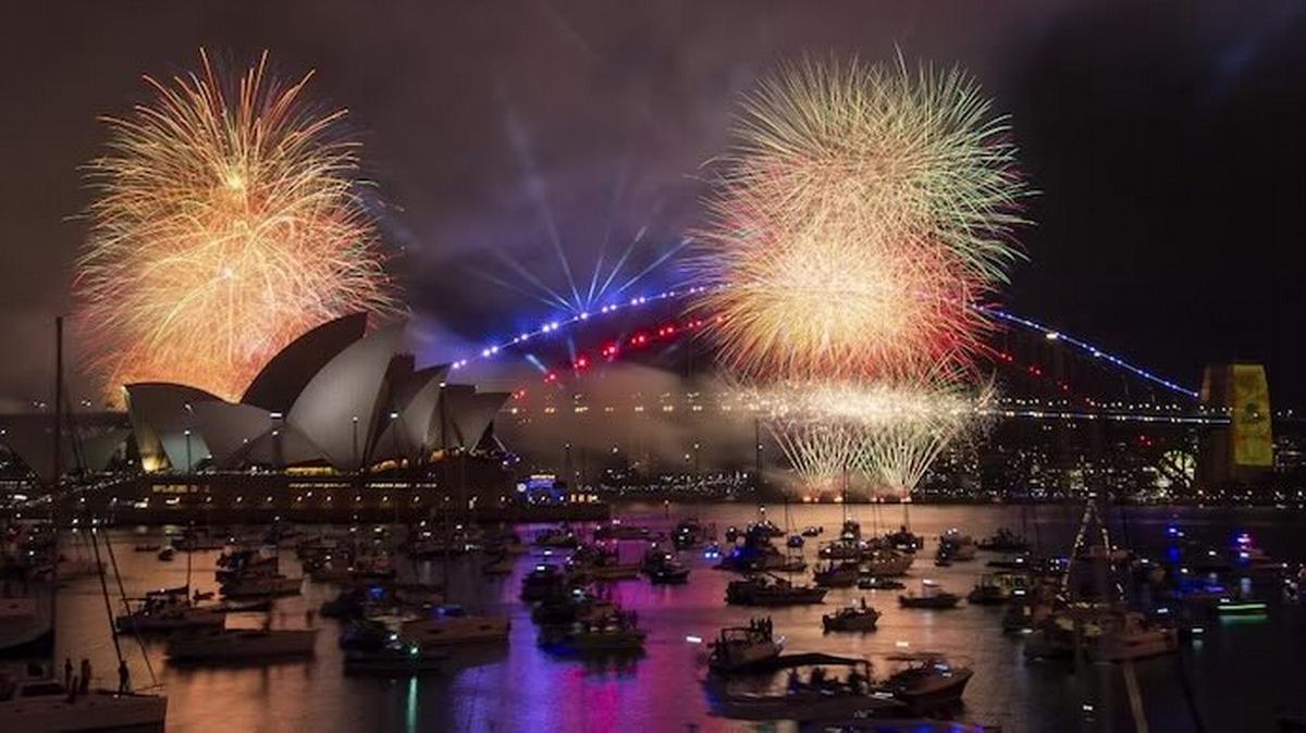 FOTO: Año nuevo en Australia