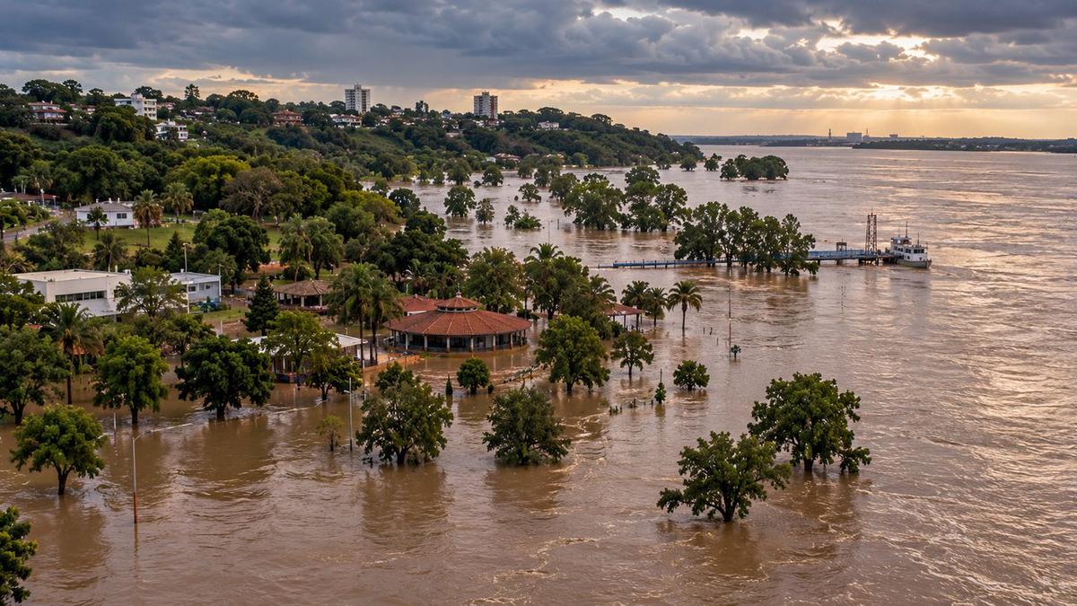 Súper Niño 2026: el Río Paraná podría superar las crecidas históricas de 1983