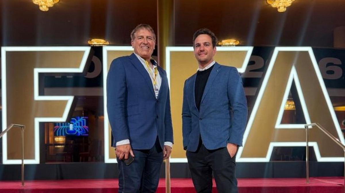 Claudio Giglioni y Mateo Ferrer, presentes en Washington.