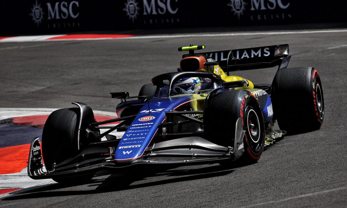 FOTO: Colapinto quedó 15° en la FP2 atípica de México pero quedó conforme