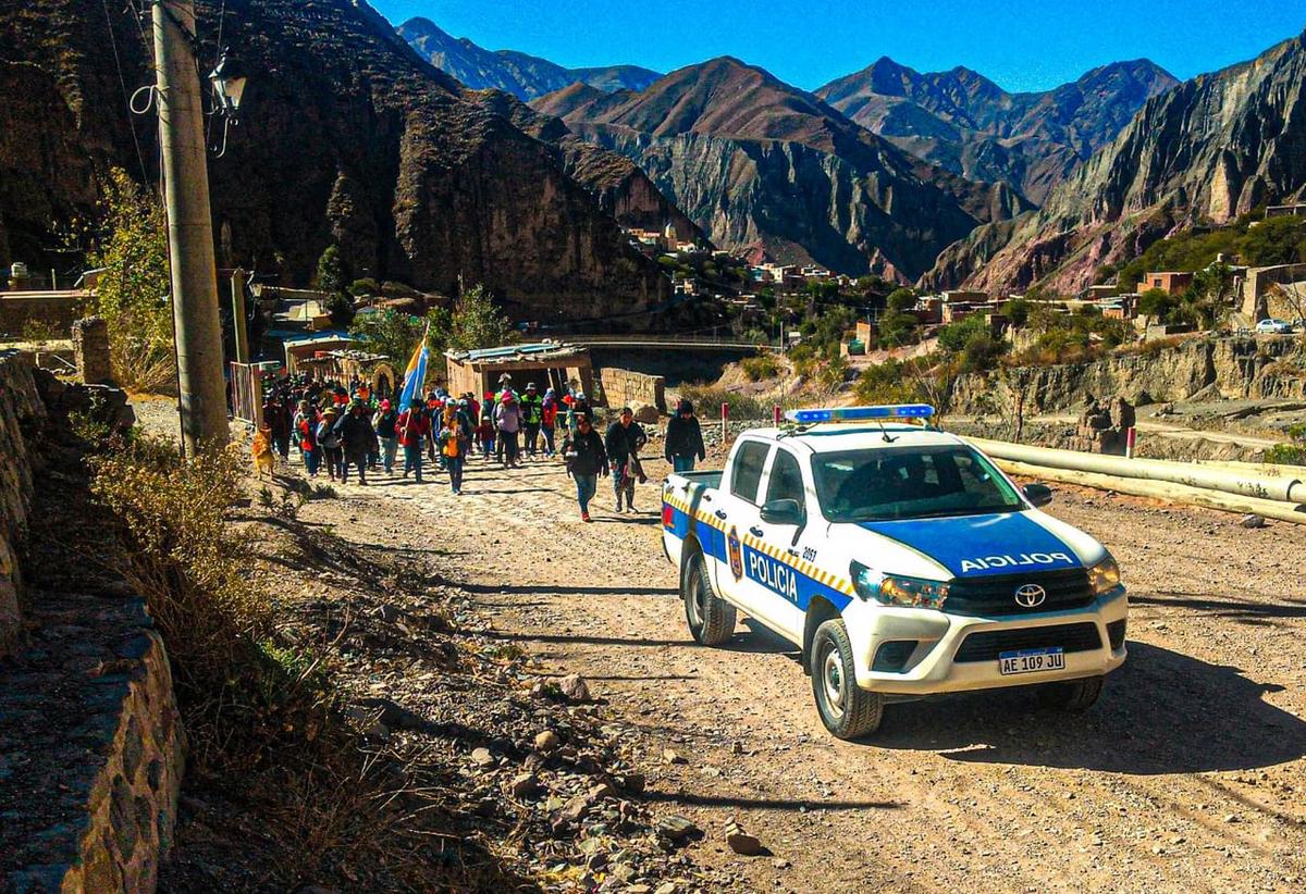 FOTO: Peregrinos de diferentes provincias hacia Salta