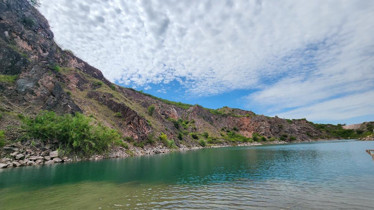 FOTO: Laguna Azul, un hermoso lugar a pocos minutos de Córdoba