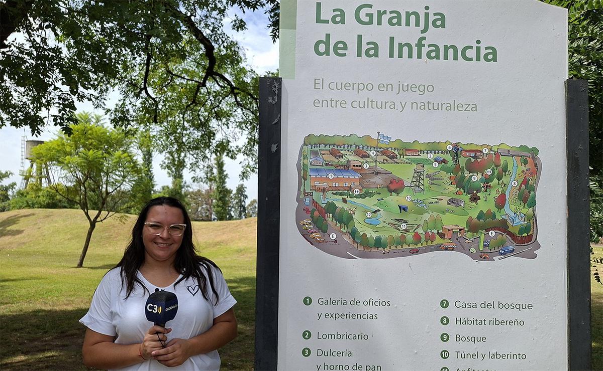 La Granja de la Infancia: naturaleza y juego en el corazón del oeste rosarino.