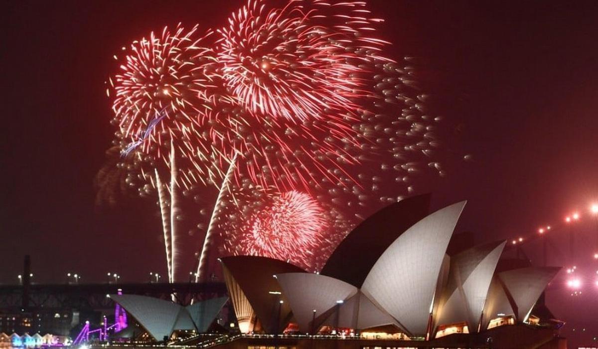 FOTO: Año nuevo en Australia