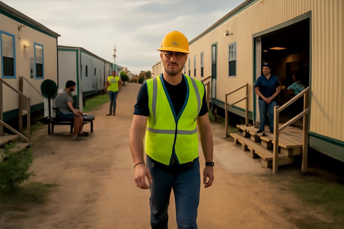 Campamentos para trabajadores de IA en EE.UU.