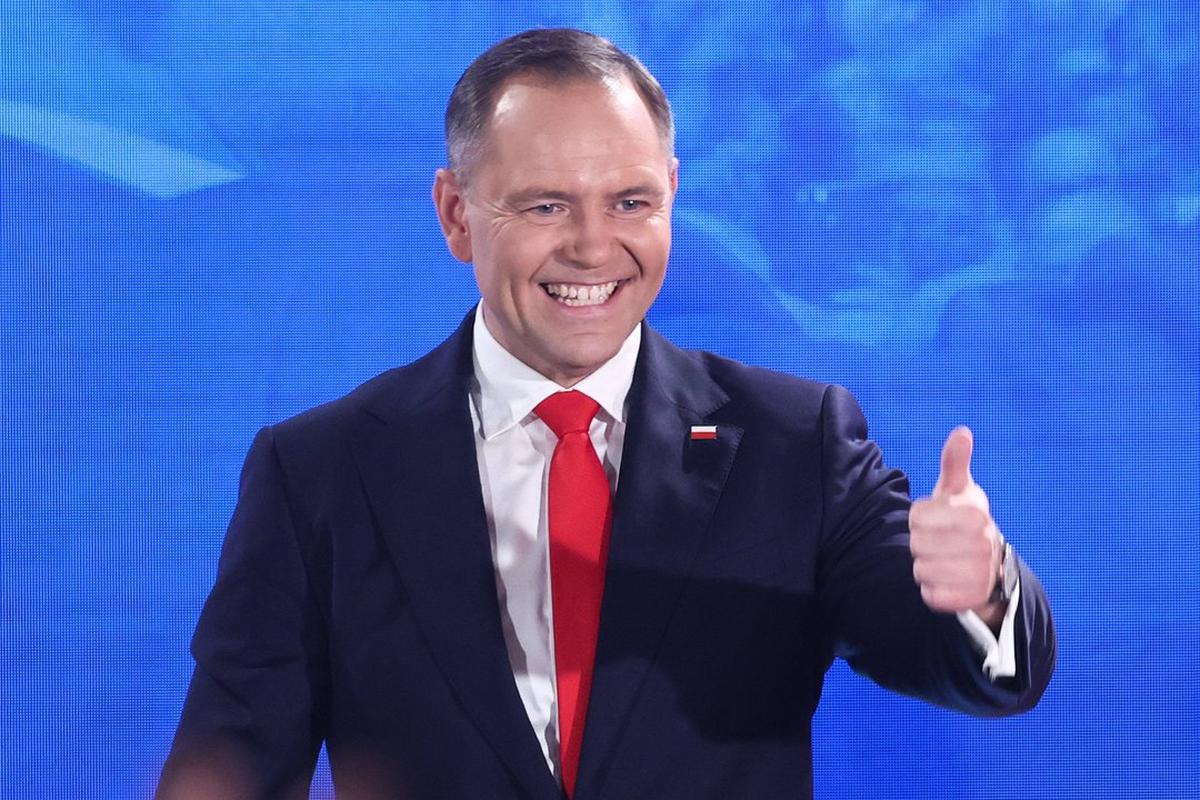 El presidente de Polonia, el conservador y nacionalista Karol Nawrocki.