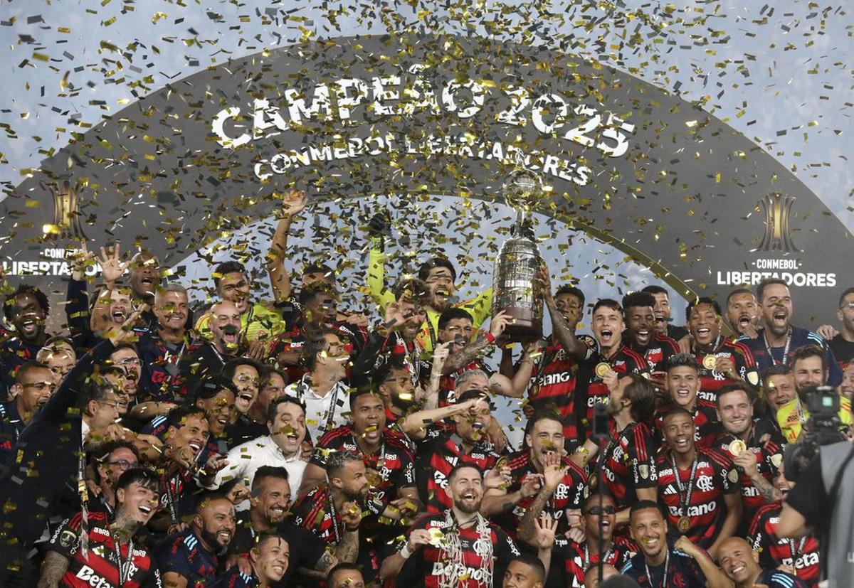 Flamengo es el campeón de la Copa Libertadores 2025. Foto: Agencia NA.