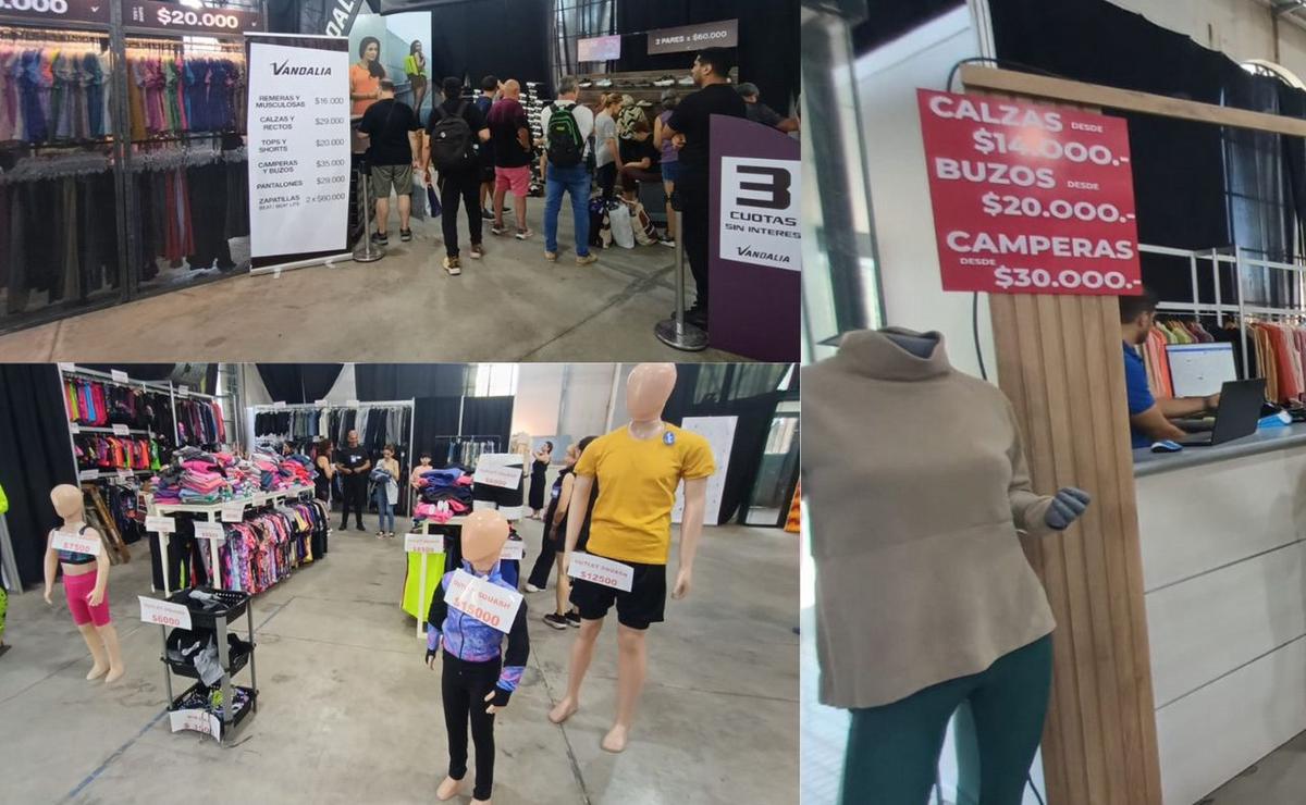 Hasta el domingo: Outlet de marcas locales la ex Rural de Rosario.