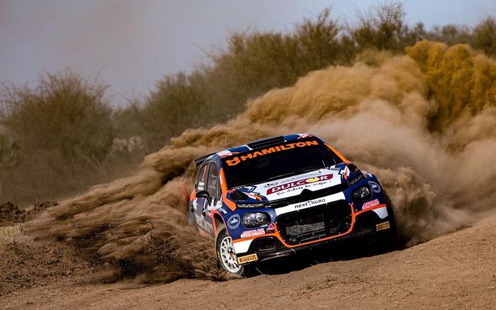 Rally Cordobés: Baldo-García ponen su Citroën adelante en el comienzo de Villa María
