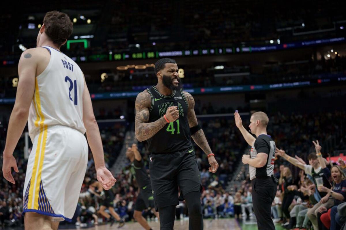 Williamson anota 26 puntos en el regreso de Murray y Pelicans vencen a Warriors 113-109
