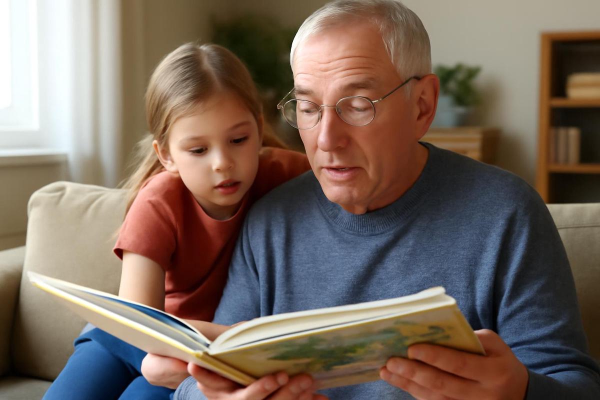 Cuidar a los nietos mejora la salud cognitiva de los abuelos
