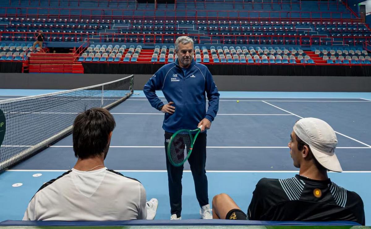 Javier Frana, capitán de Argentina en la Copa Davis. (Foto: Prensa AAT)