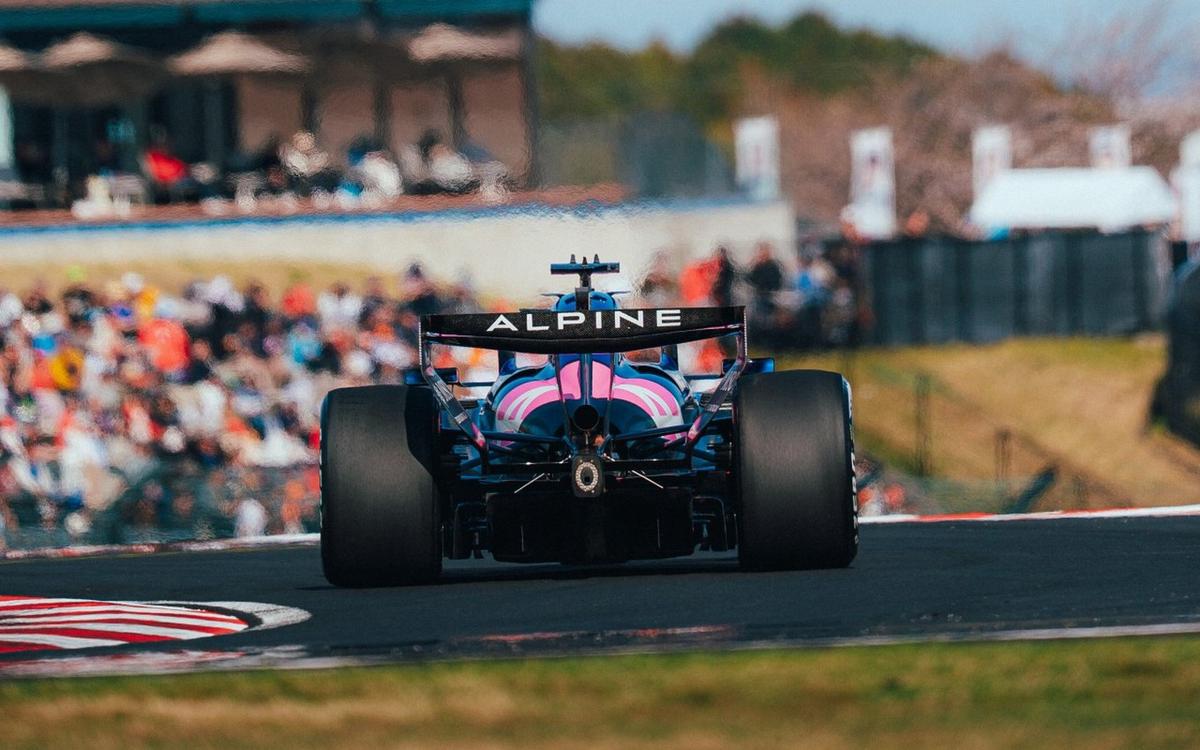 Los Alpine no rindieron y sus actualizaciones, tampoco, en Suzuka