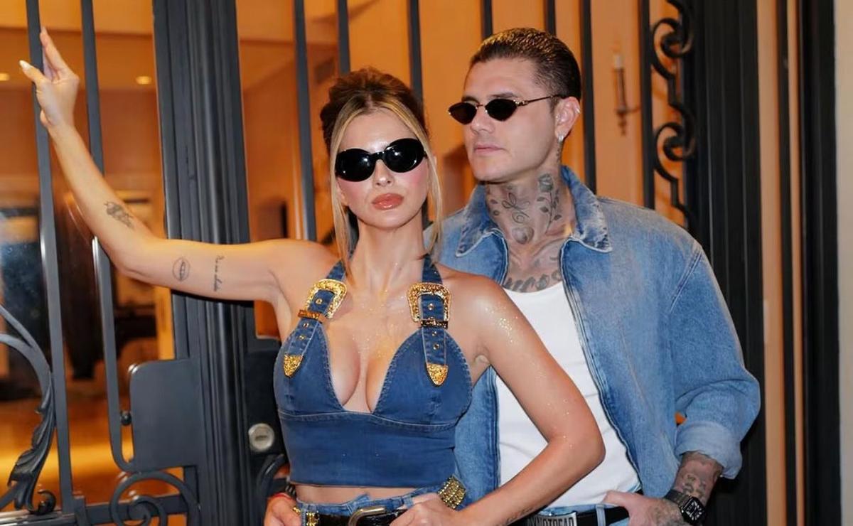 La China Suárez junto a Mauro Icardi. (Foto: archivo).