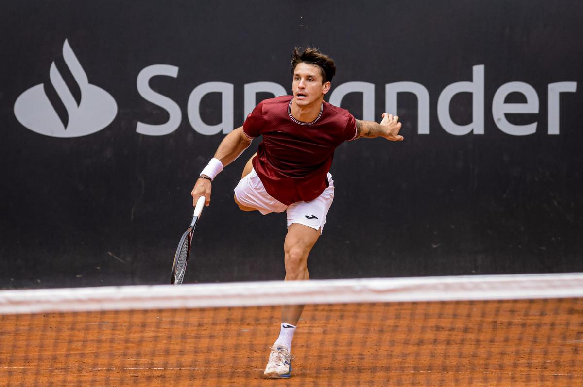 FOTO: Camilo Ugo Carabelli se consagró campeón. (Foto: Challenger Villa María).