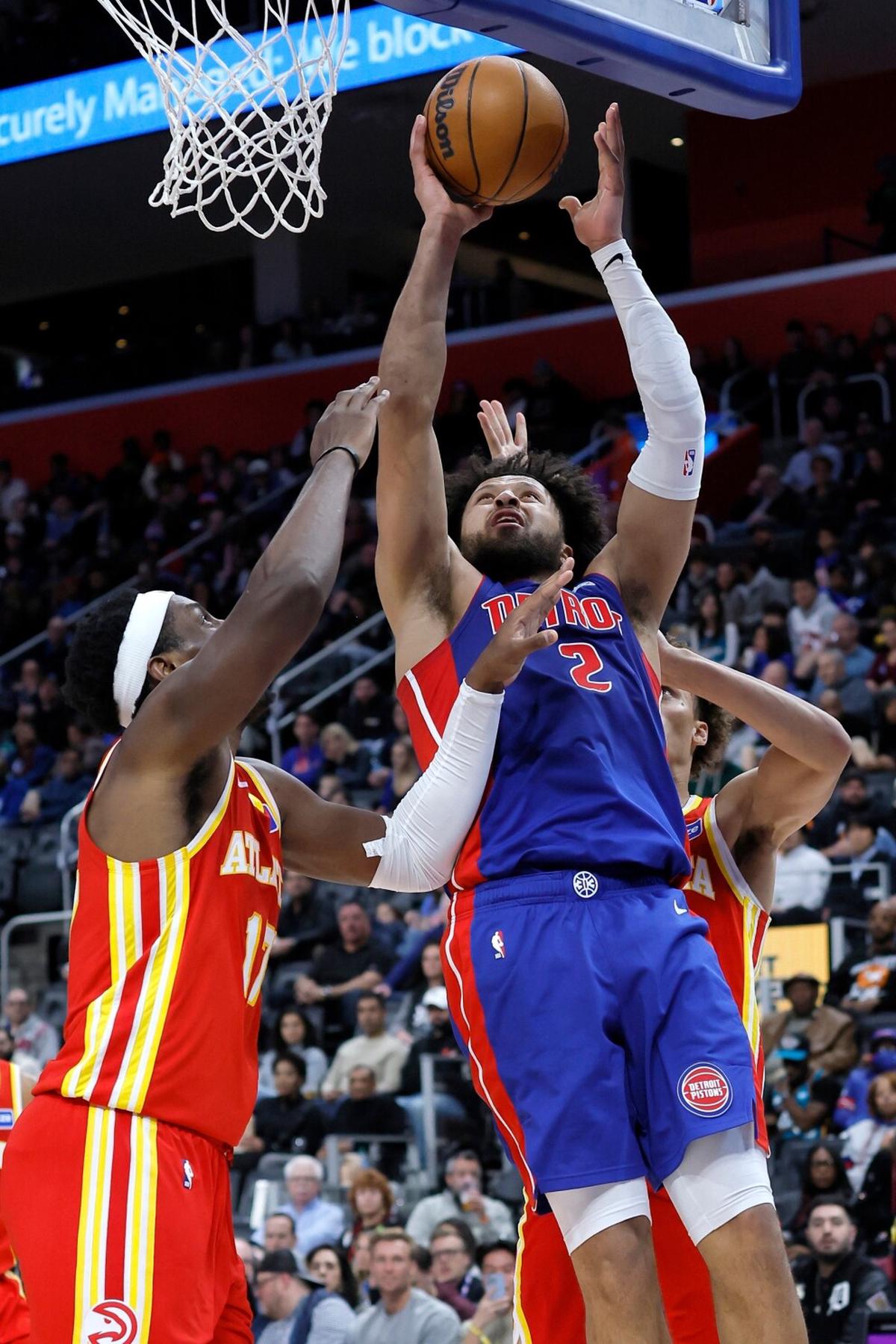 Pistons igualan récord de la NBA por equilibrio anotador en victoria 142-115 sobre Hawks