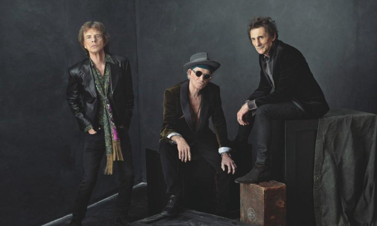 Mick Jagger, Keith Richards y Ronnie Wood siguen activos.
