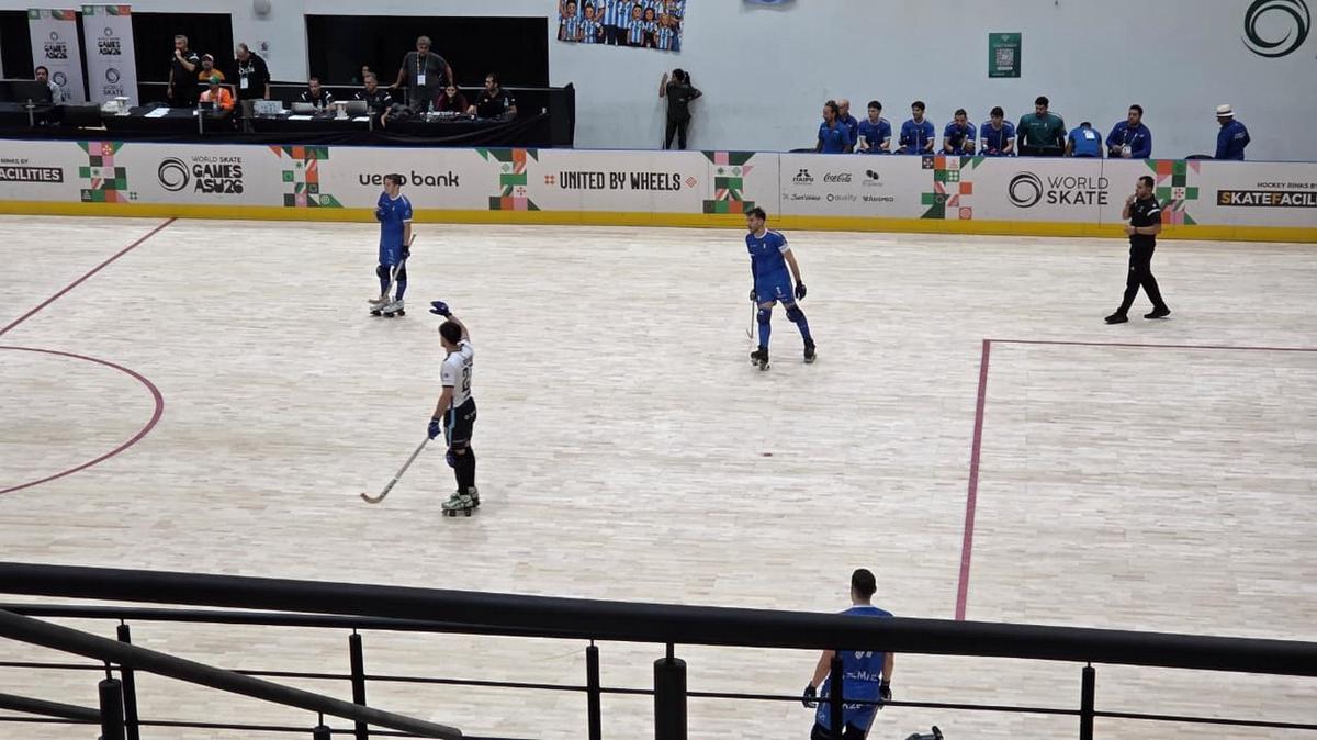 Argentina sueña en el Mundial de hockey sobre patines.