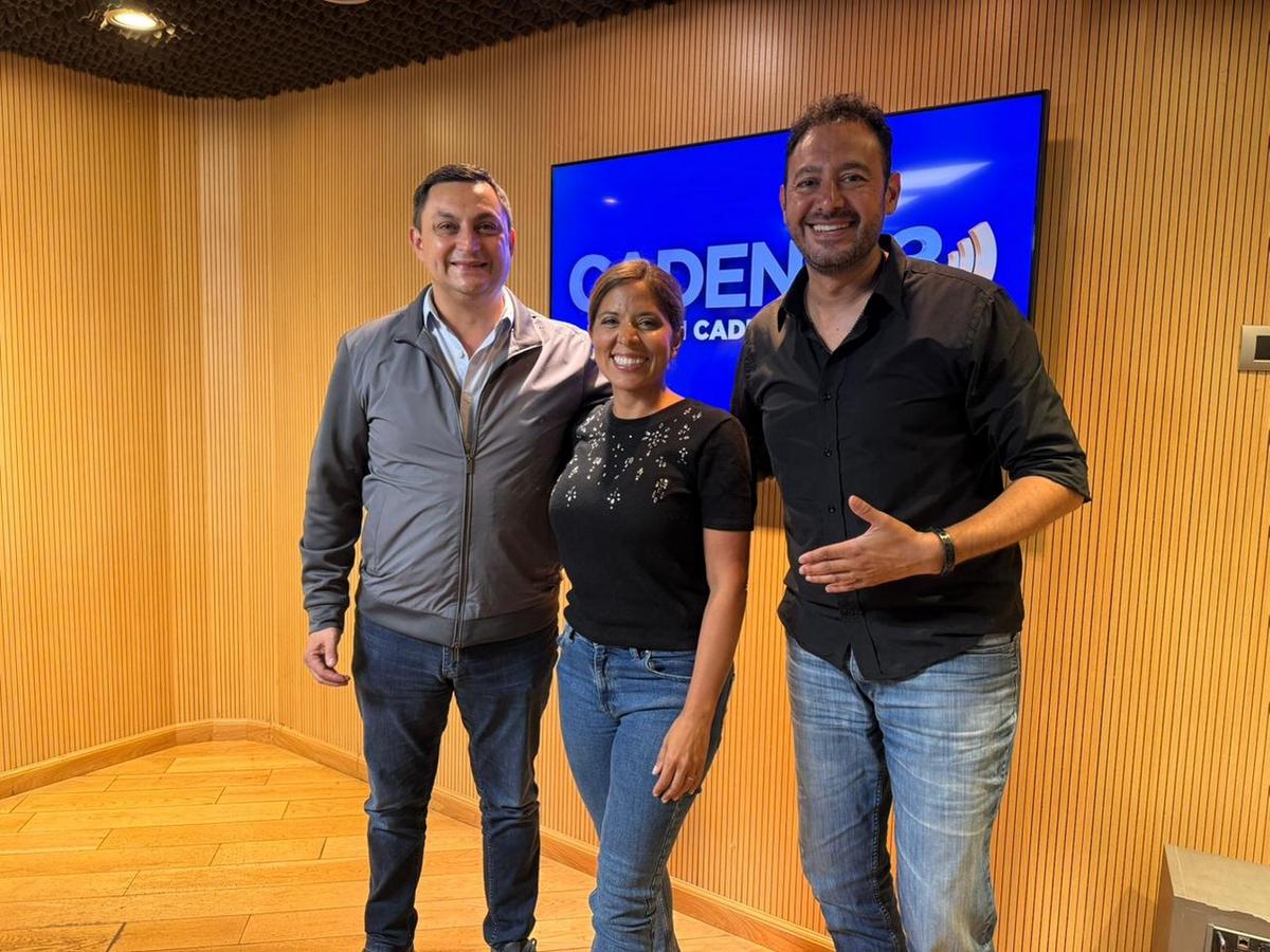 Marcos Bovo, organizador del Festival de Peñas, en Viva la Radio.