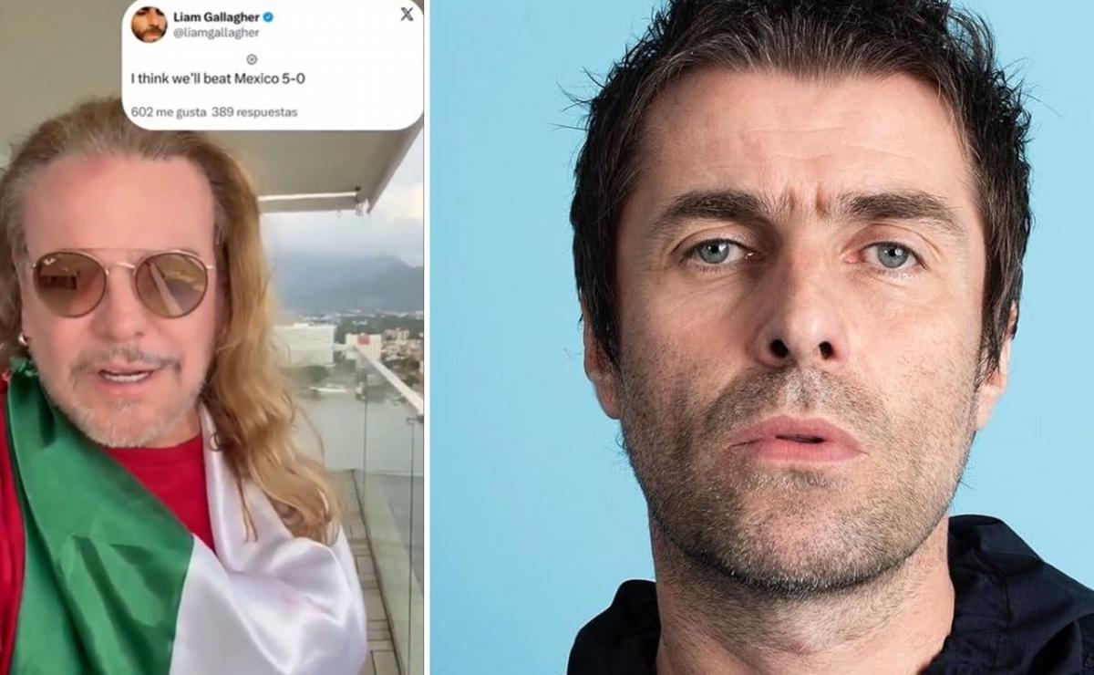 Fher Olvera y su cruce con Liam Gallagher.