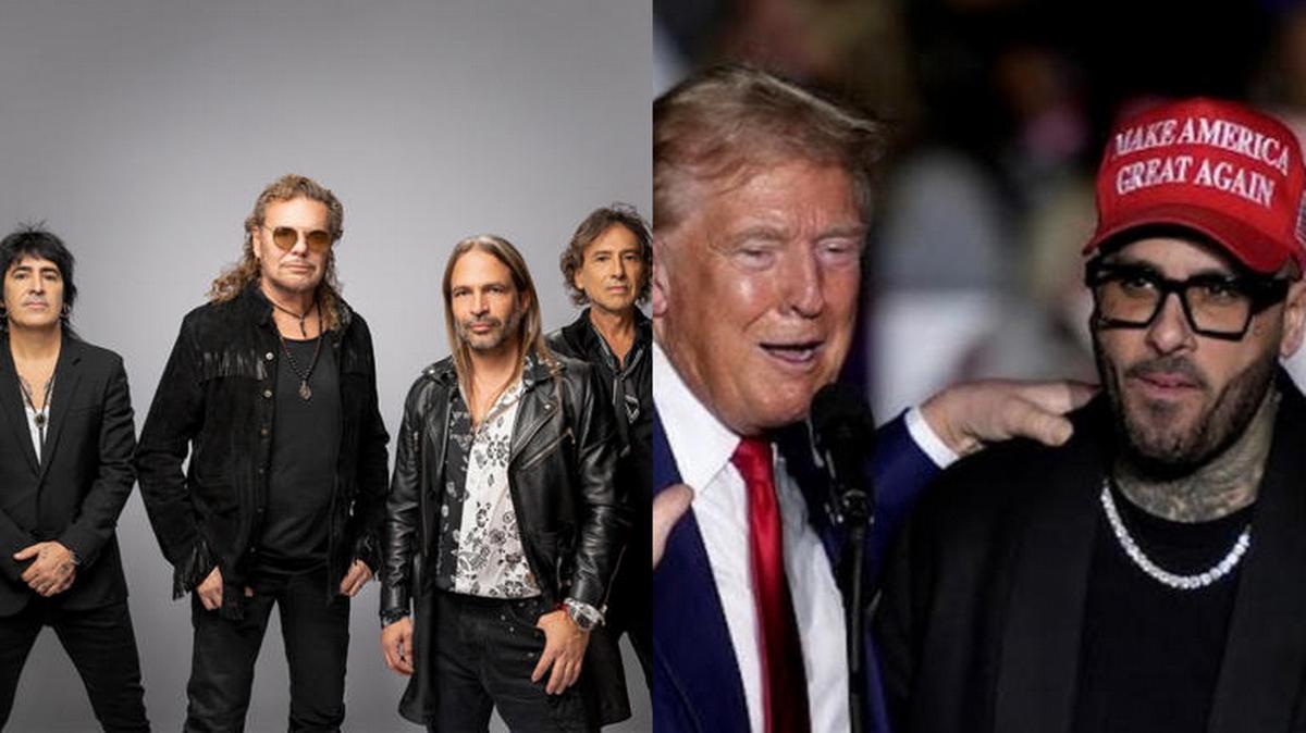 FOTO: Maná retira una colaboración con Nicky Jam tras expresar su apoyo a Donald Trump