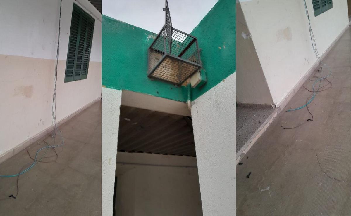 FOTO: Robo en una escuela de barrio Marqués de Sobremonte