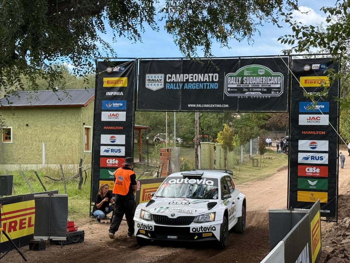 La fuerza del rally ya se vive en Traslasierra.