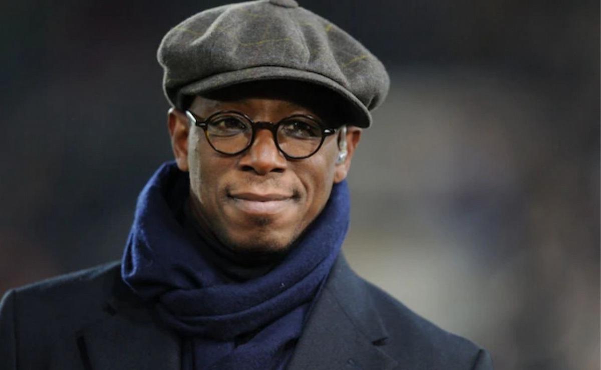 Ian Wright, leyenda del fútbol inglés.