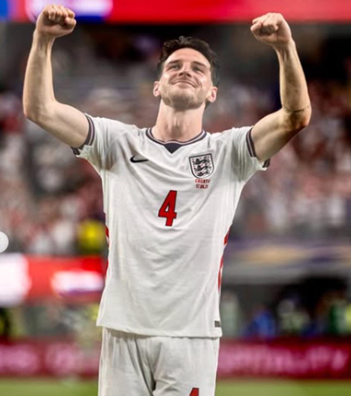 Declan Rice espera estar ante Argentina.