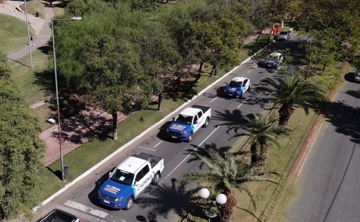 Mega despliegue de Cadena 3 para el operativo Rally Sudamericano.