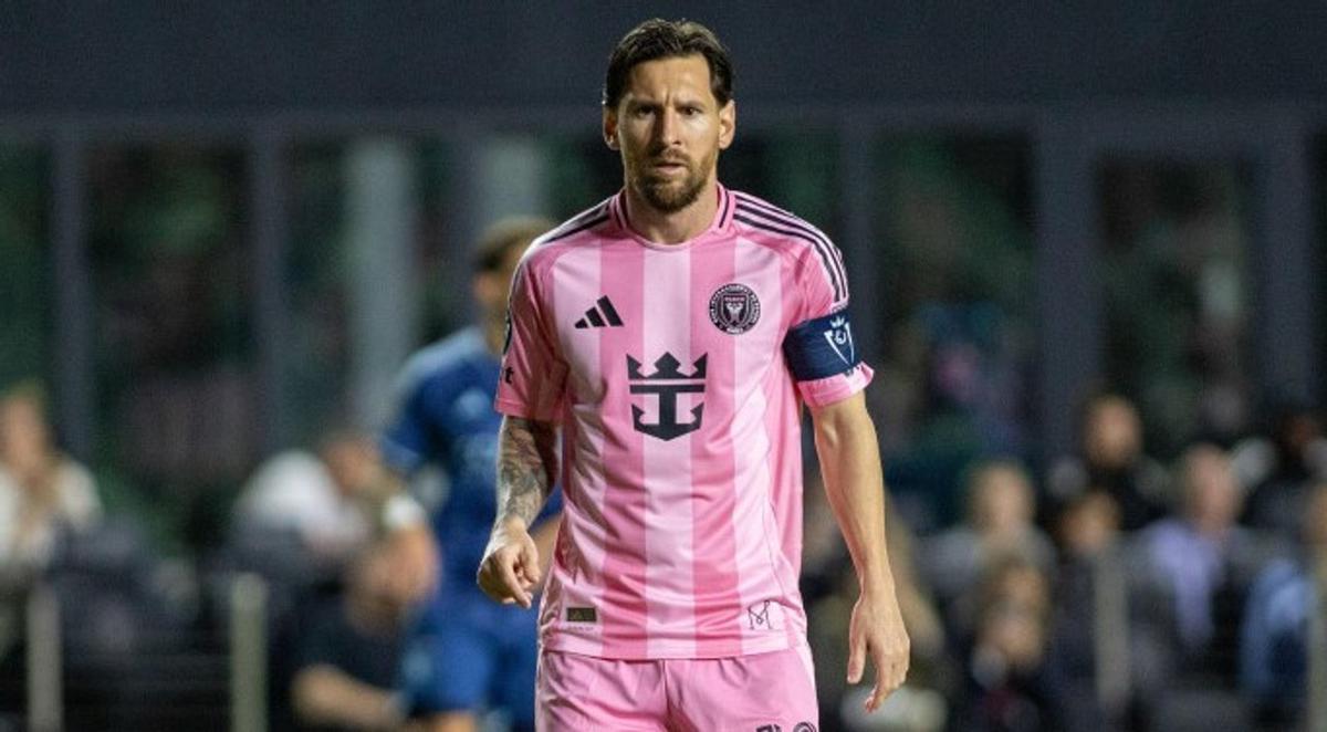 Messi pidió el cambio.
