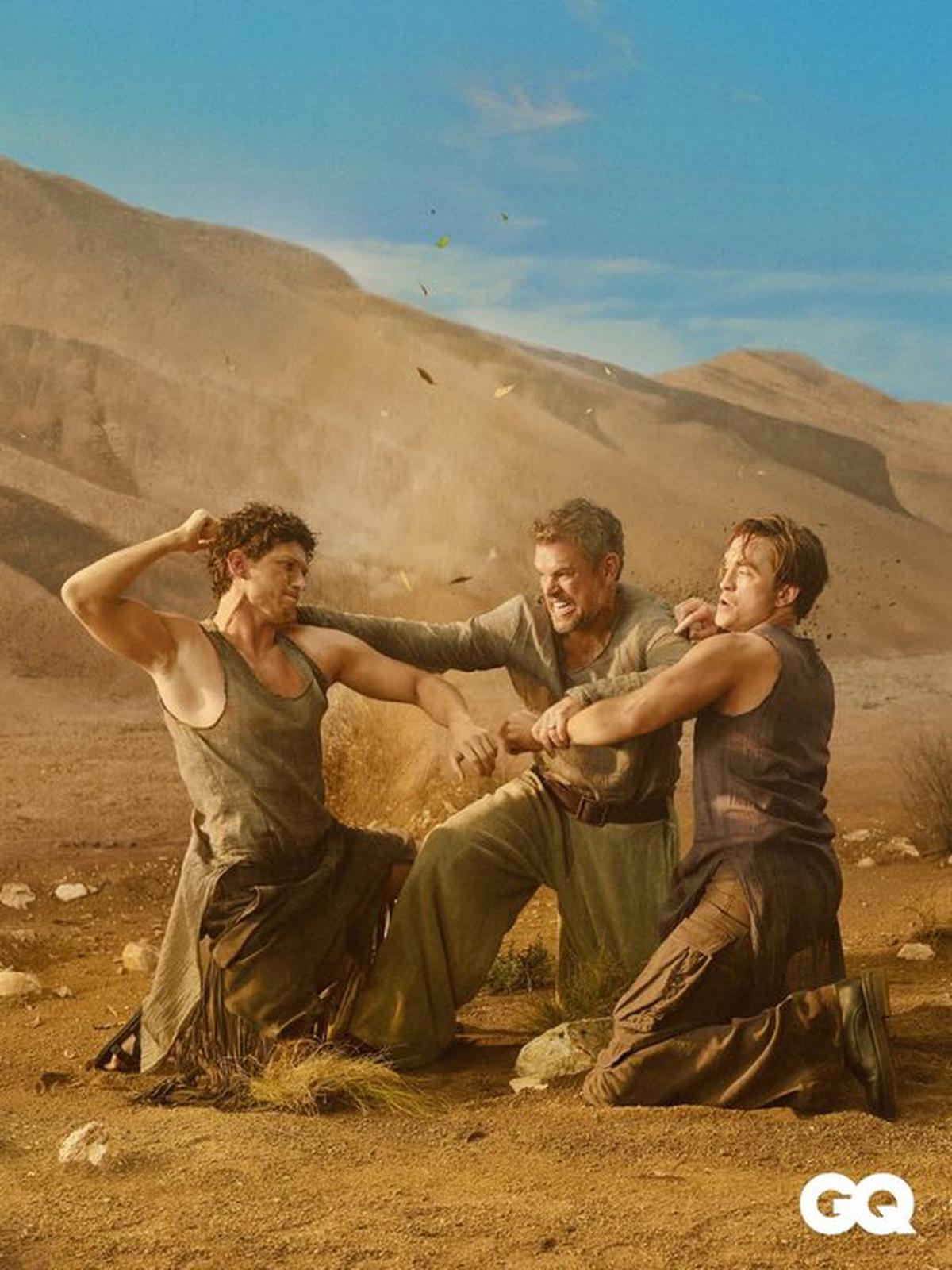 Los protagonistas de La Odisea en GQ Magazine.