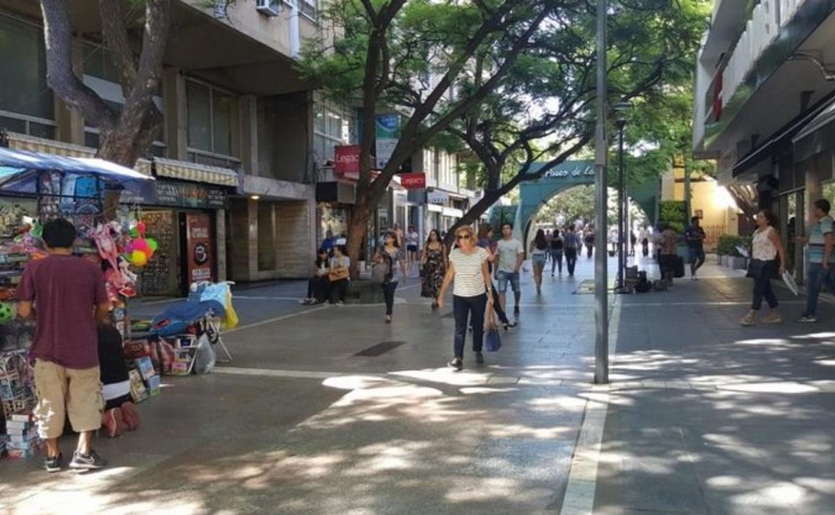 FOTO: Peatonal del centro de Córdoba (Foto: archivo).